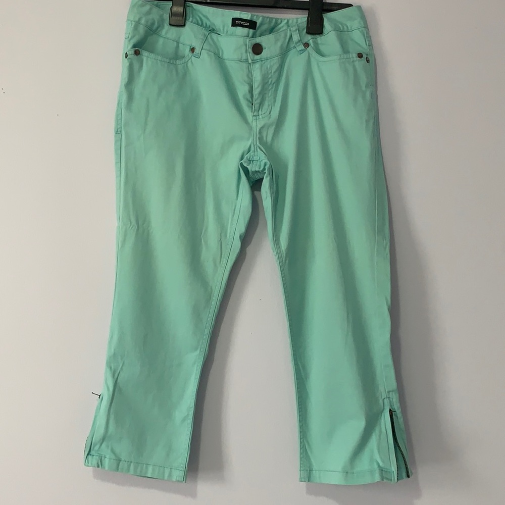 Express three quarter pants.